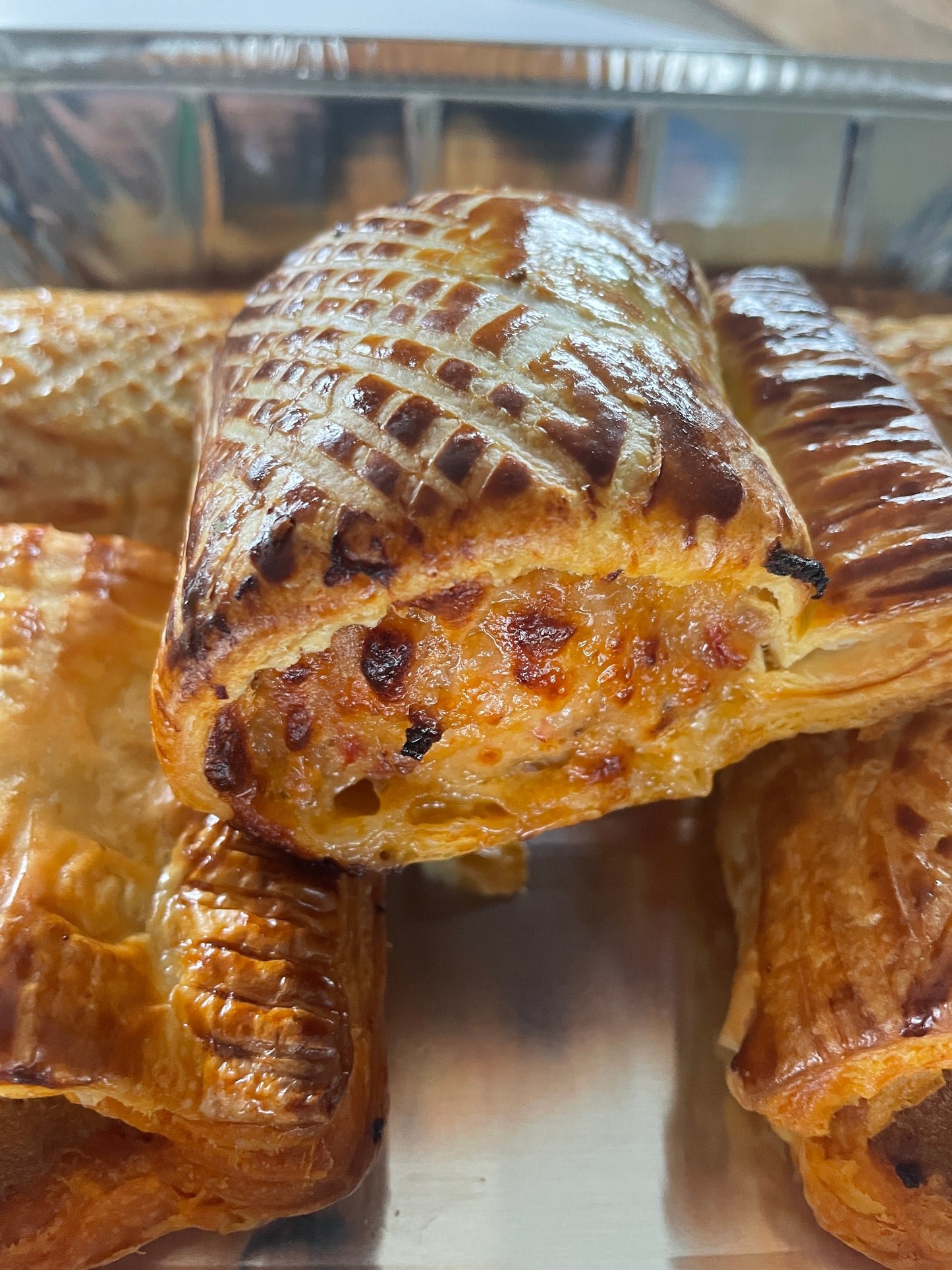 XL Sausage Rolls Red Curry